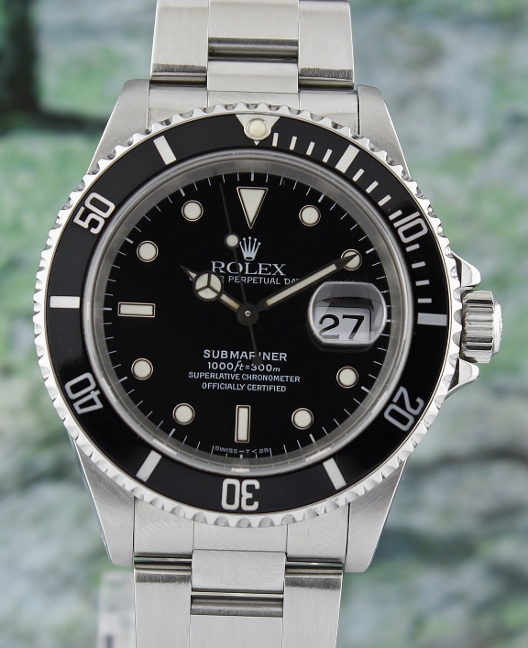 (image for) A ROLEX OYSTER PERPETUAL DATE "TRITIUM DIAL" / SUBMARINER / 16610